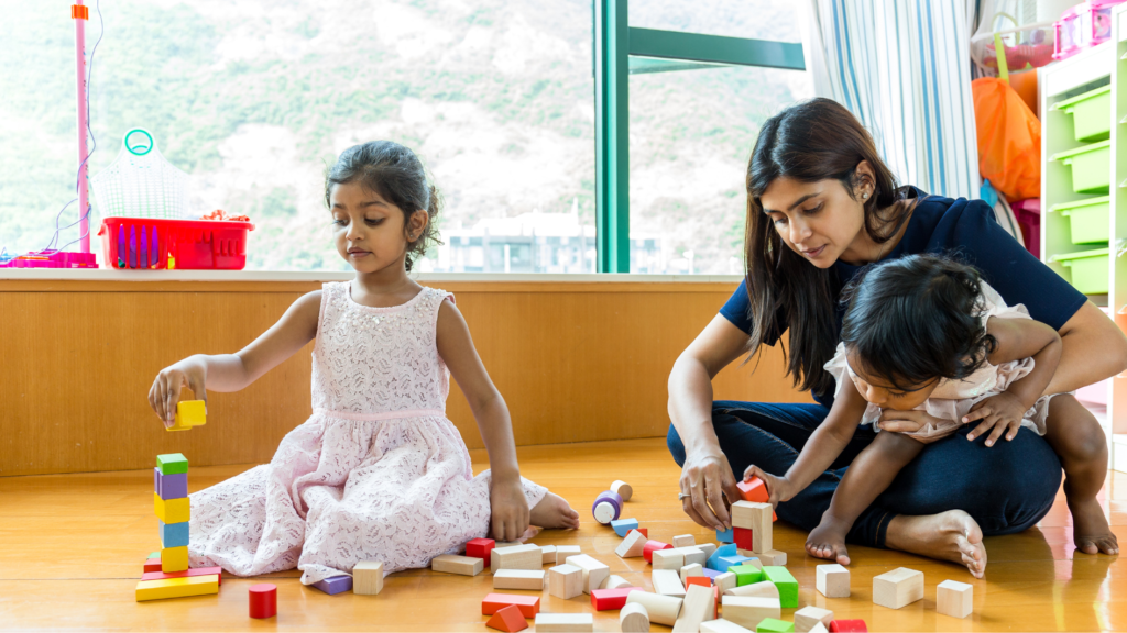 a child in Occupation Therapy Life Skills session