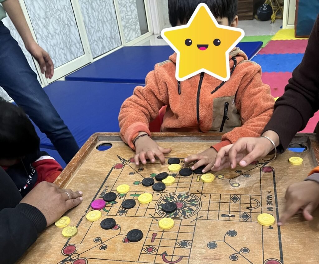 Play Group Therapy with Carrom